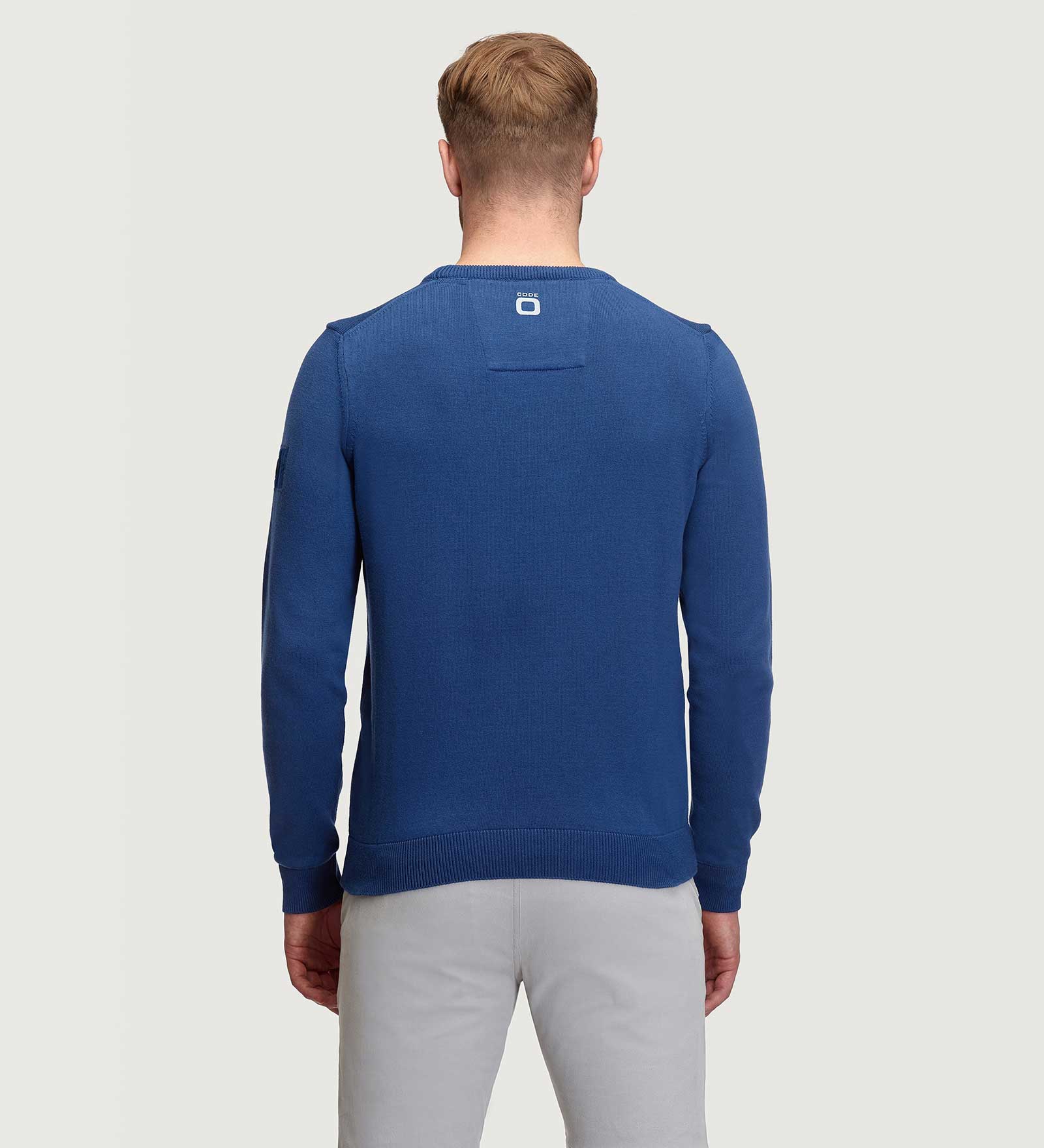 Crewneck Sweater Navy Blue for Men Crewneck Sweater Navy Blue for Men