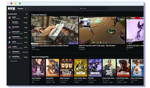Kick Streaming Kick Streaming